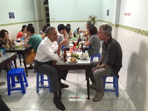 Day one: US President Barack Obama's visit to Vietnam  - ảnh 11